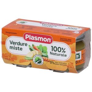 Plasmon Omogenizzato Verdure Miste 2 Vasetti da 80g