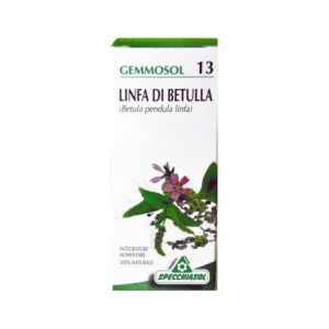 Specchiasol Gemmosol 13 Linfa di Betulla Gemmoderivati 50ml