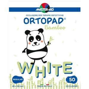 Ortopad Regular Cerotto Occlusore Autoadesivo per Ambliopia e Strabismo 50 Pezzi
