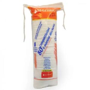 Sterilina Dischi di Cotone 80 Pezzi