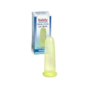 Ditale Protettivo Dritto In Lattice Safety Misura 6