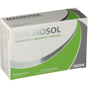 Magnosol Integratore di Magnesio e Potassio 20 Bustine Effervescenti