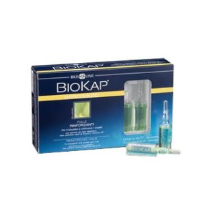 Biokap fiale rinforzanti anticaduta con tricoltil 12 pezzi da 7 ml new
