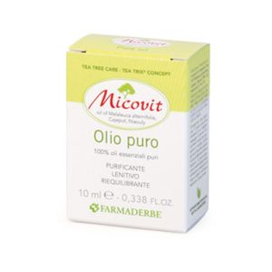 Farmaderbe Micovit Olio Puro Purificante Lenitivo Riequilibrante 10ml