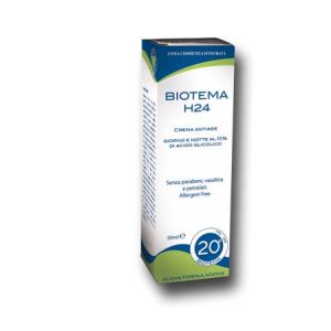 Biotema h24 crema giorno/notte al10% di acido glicolico 50ml