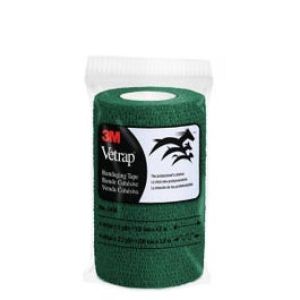 Vetrap Fascia Elastica Veterinaria Verde 7,5 Cm