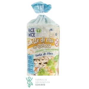 Rice&Rice Gallette Riso Con Quinoa Biologico Senza Glutine 100 g