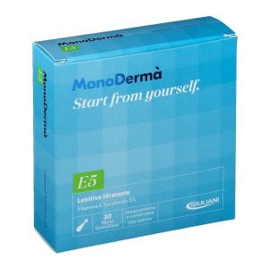Monodermà E5 Lenitivo e Idratante Trattamento Viso 28 Capsule Vegetali