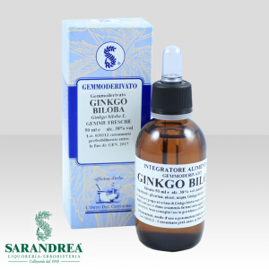 Sarandrea Ginkgo Biloba Integratore Alimentare Gemmoderivato Gocce 60ml