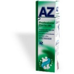 Az multi-protezione carie gel+fluoro attivo dentifricio 75 ml