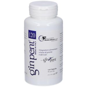 Ginpent Integratore Estratti Vegetali 120 Capsule 400mg