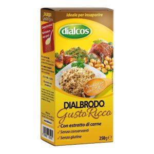 Dialbrodo Gusto Ricco Reparato Granulare per Brodo 250g