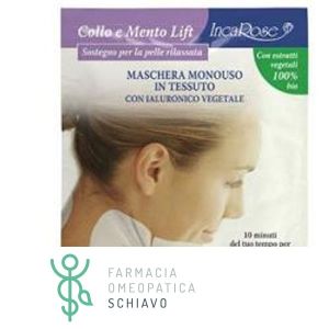 Incarose maschera trattamento lifting collo-mento monouso 1 pezzo