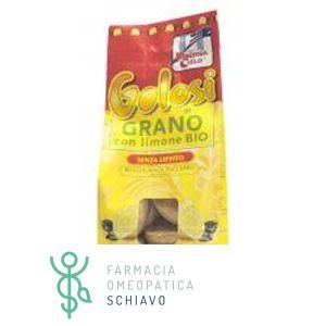 La Finestra Sul Cielo Biscotti di Grano bio con Limone senza Lievito 250 g