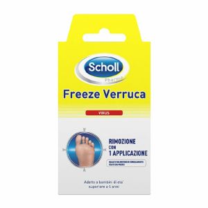 Scholl Freeze Verruca Rimozione Virus Bomboletta + 12 Applicatori