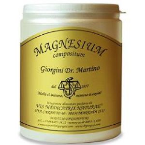 Dr. Giorgini Magnesium Compositum Polvere Integratore di Magnesio 500g