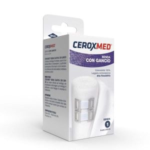 Benda Elastica Ceroxmed 8x450 Cm i Gancio 1 Pezzo
