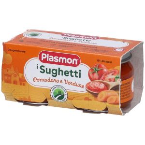 Plasmon Sughetto Pomodoro e Verdure 80g X 2 Pezzi