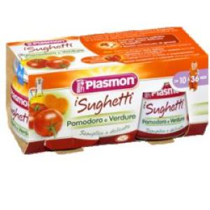 Plasmon Sughetto Pomodoro E Verdure 80g X 2 Pezzi