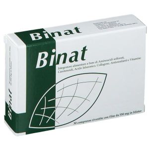 Binat Integratore Unghie Capelli 30 Compresse 15g
