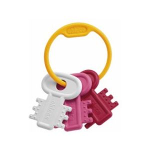 Key Ring Rosa Trillino Chicco Classic 3-18 Mesi