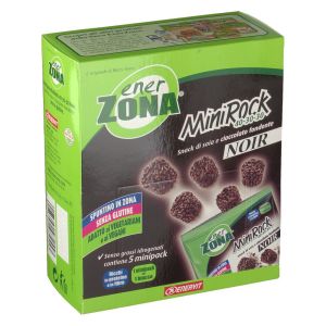 Enerzona MiniRock 40-30-30 Cioccolato Fondente 5 Minipack da 24g