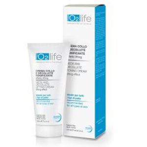 O2 Life Crema Collo E Decollete Tonificante 100ml