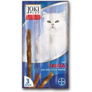 Joki Plus Bastoncino i Trota Gatti Adulti 3x5g