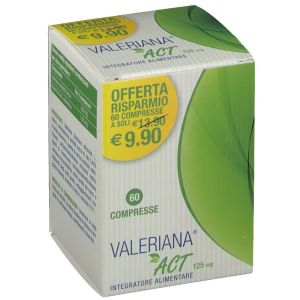Valeriana Act Integratore Benessere Mentale 60 Capsule