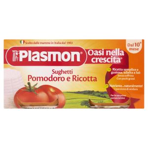 Plasmon Sughetto Pomodoro E Ricotta 80g X 2 Pezzi