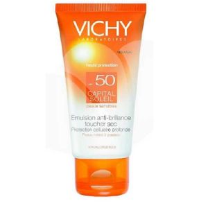 Vichy Idéal Soleil Crema Solare Dry Touch SPF 50+ Pelle Grassa 50 ml