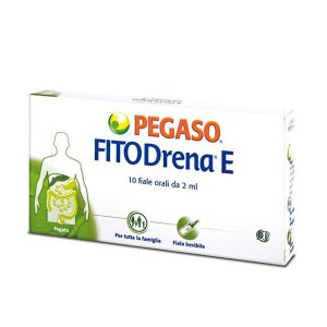 Pegaso Fitodrena E  Integratore Di Estratti Vegetali 10 Fiale 2 ml