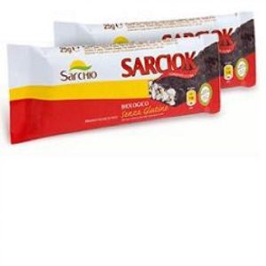 Sarchio Snack Soffio di Riso i Cioccolato Fondente 25g