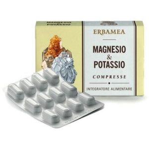 Erbamea Magnesio e Potassio 24 Compresse