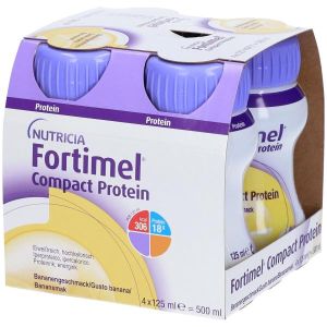 Fortimel Compact Protein Integratore Proteico Alla Banana 4x125ml