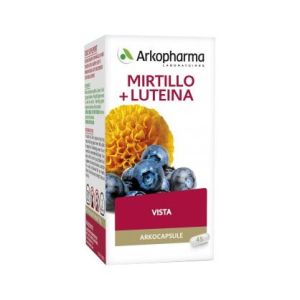 Arkocapsule Mirtillo e Luteina Integratore 45 Capsule