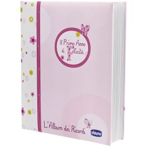 Chicco Album dei Ricordi Rosa "Il Primo Anno Di Felicità"