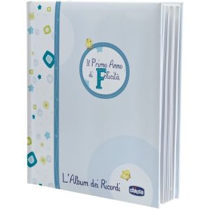 Chicco Album dei Ricordi Azzurro "Il Primo Anno Di Felicità"