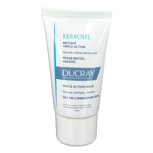 Ducray Keracnyl Maschera Detergente Pelle Grassa 40 ml