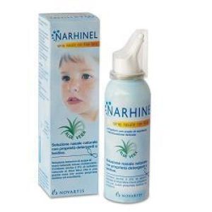 Narhinel Spray Nasale i Aloe Vera Soluzione Isotonica di Acqua di Mare 100ml