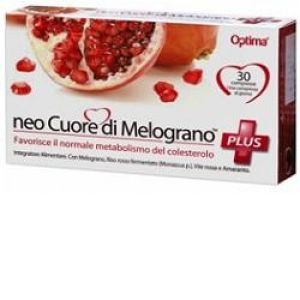 Optima Neo Cuore Di Melograno Plus Integratore Colesterolo 30 Compresse