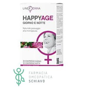 Erba Vita Happy Age Giorno e Notte Integratore Menopausa 60 Compresse