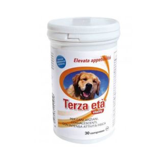 Trebifarma Terza Età Vitality Integratore Cani Anziani 30 Compresse