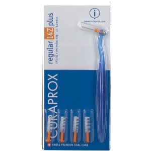 Curaprox Plus Regular Scovolino Interdentale Arancio Ciliegia 5 Pezzi