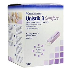 Lancette Pungidito Unistik Comfort Con Sistema Di Sicurezza