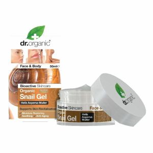 Dr. Organic Snail Gel Alla Bava di Lumaca Filtrata Viso&corpo 50ml