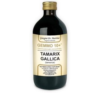 Gemmo 10+ Gemmoderivato Concentrato Liquido Analcolico Tamarix Gallica Tamerice 500ml