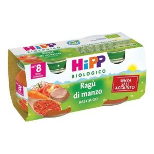 Hipp Bio Hipp Bio Omogeneizzato Sugo Ragu' di Manzo 2x80g