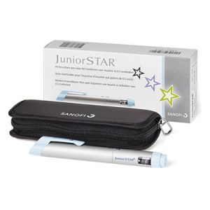 Penna Somministrazione Insulina Juniorstar Silver