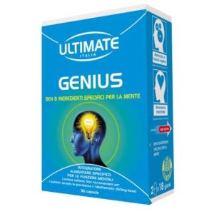 Ultimate Italia Genius Integratore Memoria 36 Capsule
